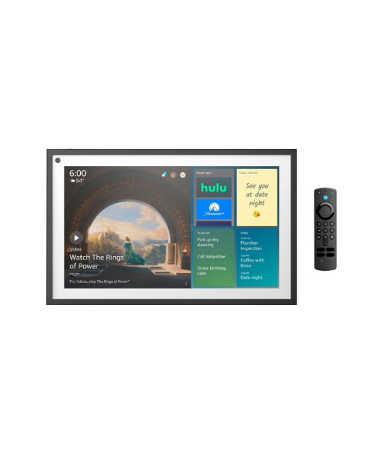 Amazon - Echo Show 15 15.6 inch Smart Display with Alexa and Fire TV - Black