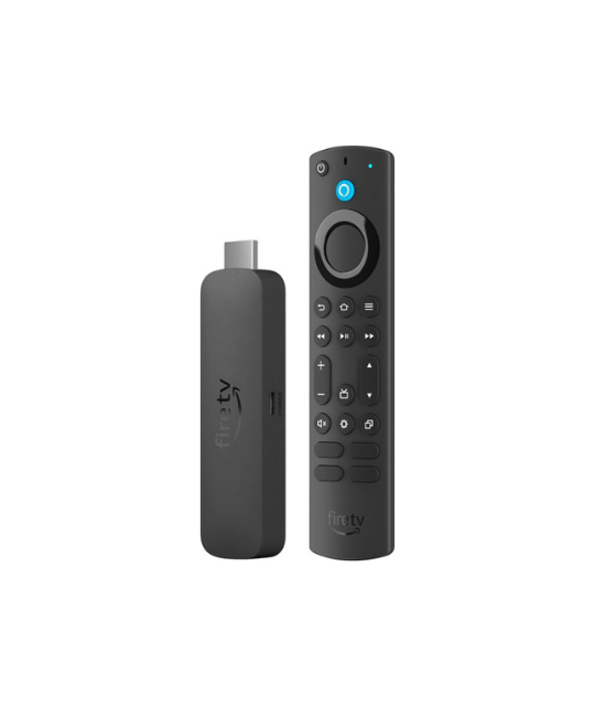 Amazon - Fire TV Stick 4K Max streaming device, supports Wi-Fi 6E, Ambient Experience, free & live TV without cable or satellite - Black